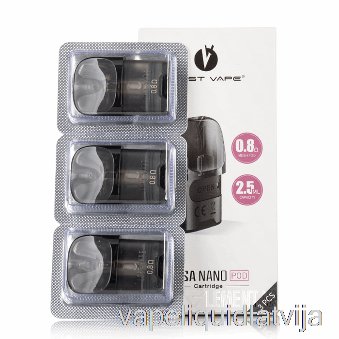 Pazudis Vape Ursa Rezerves Pods 0.8ohm Pods Vape šķidrums